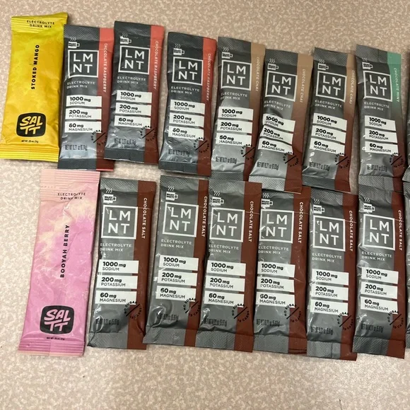 LMNT Electrolyte Drink Mix Variety Pack #21 packets - Picture 2 of 5